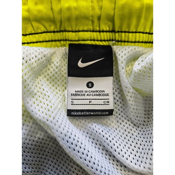 Nike Men Swim Shorts Small Green Black Athletic - Picture 5 of 6